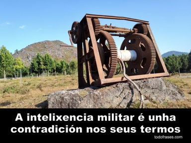 Intelixencia militar é unha contradición nos seus termos